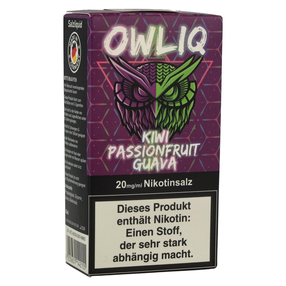 OWLIQ Nikotinsalzliquid Kiwi Passionfruit Guava 20mg/ml