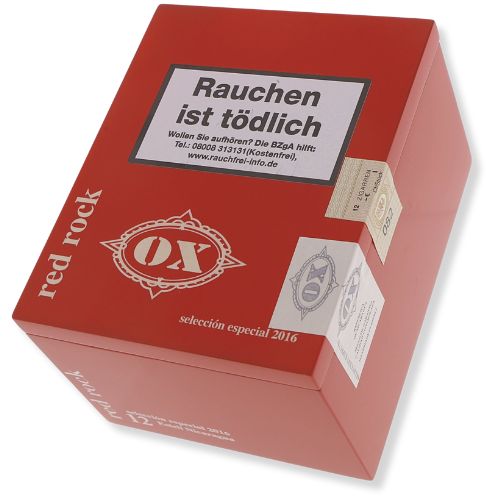 OX Red Rock Seleccion Especial 2016 Zigarren 12 Stk.