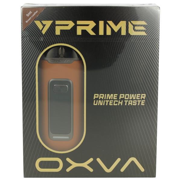 Oxva E-Zigarette Vprime Kit Brown Leather