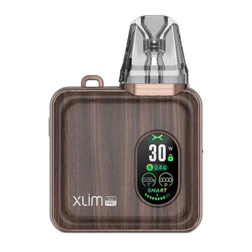 OXVA Xlim SQ Pro Pod Kit E-Zigarette Bronze Wood