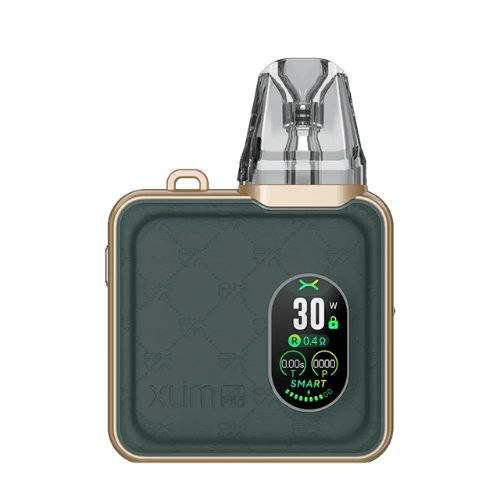 OXVA Xlim SQ Pro Pod Kit E-Zigarette Green Leather