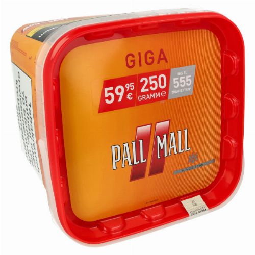 Pall Mall Allround Rot Giga Box 235g Dose Volumentabak