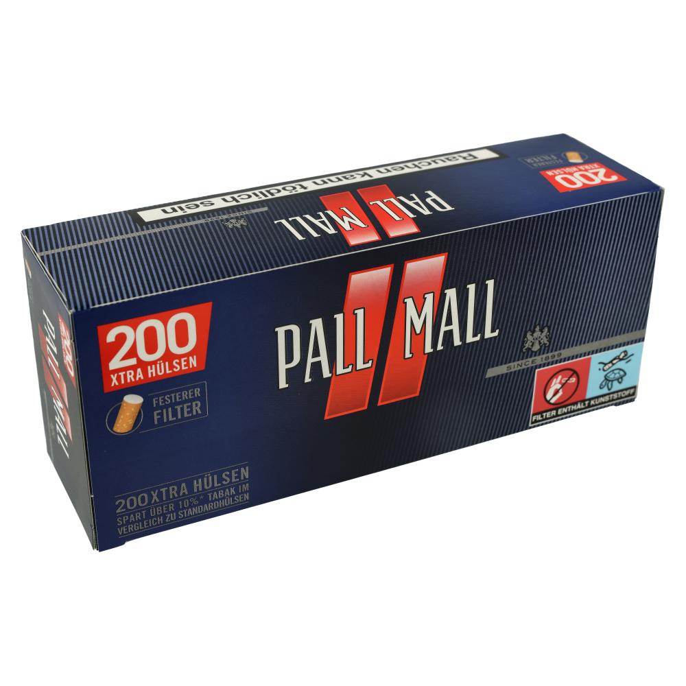 Pall Mall Zigarettenhülsen Xtra Rot 200 Stück