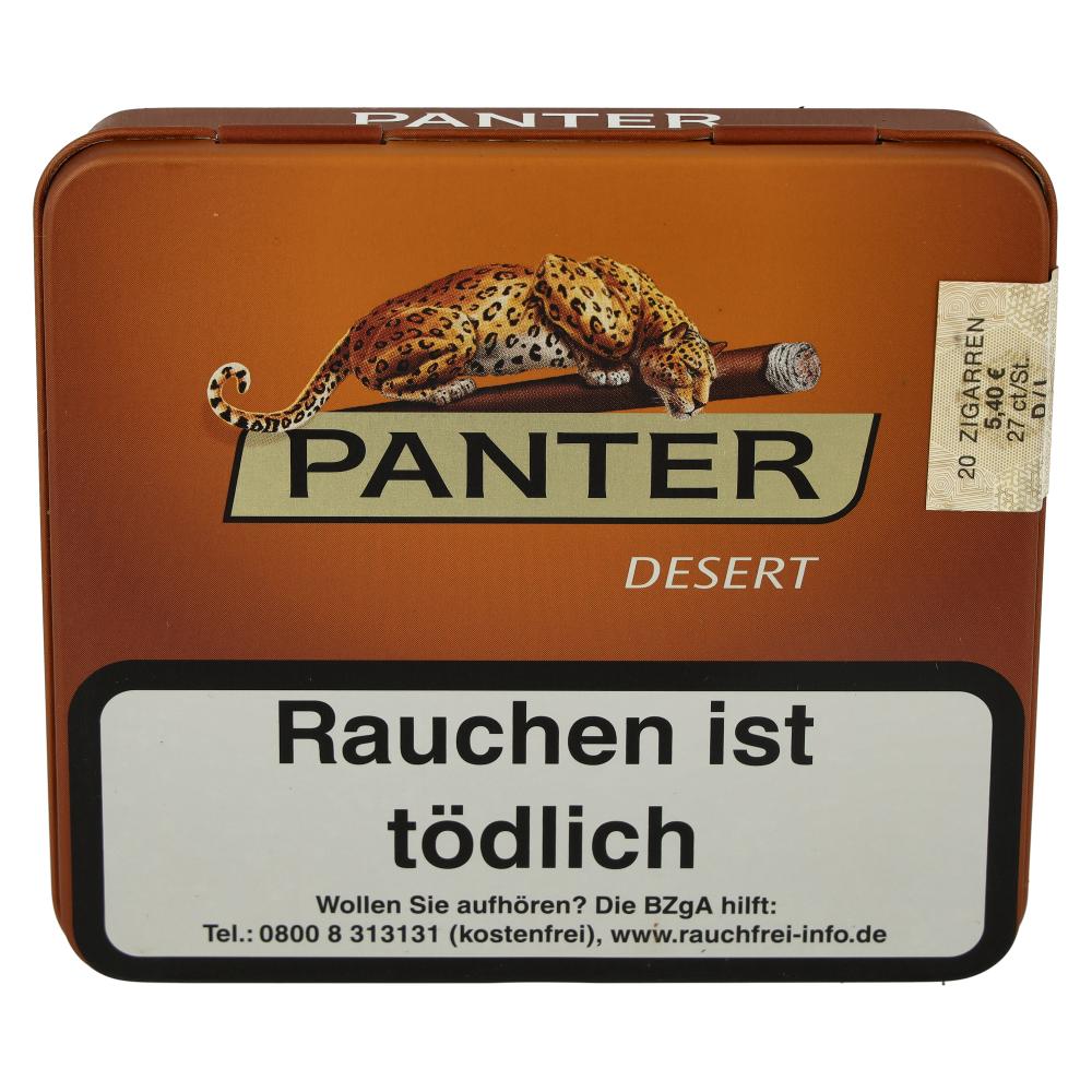 Panter Desert ohne Filter Zigarillos 20er