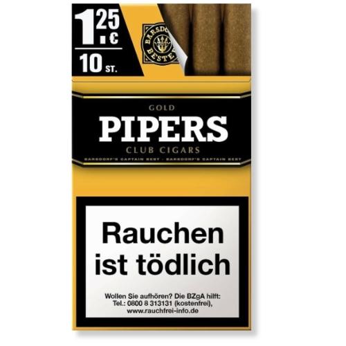 Pipers Little Cigars Gold Vanilla Zigarren