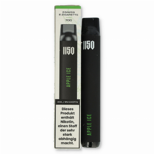 1150 RAF CAMORA Edition Einweg E-Zigarette Apple Ice 20mg