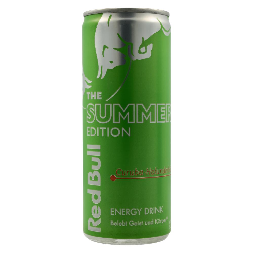 Red Bull The Summer  Edition Curuba-Holunderblüte Energy Drink 250ml