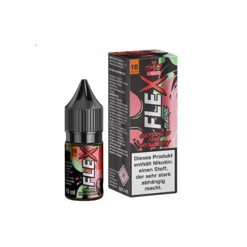 Revoltage Flex Nic Salt Liquid Overdosed Kiwi Strawberry 10mg