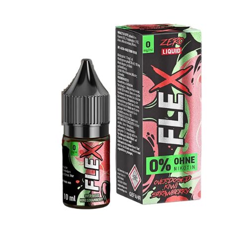 Revoltage Flex Zero Liquid Overdosed Kiwi Strawberry 0mg