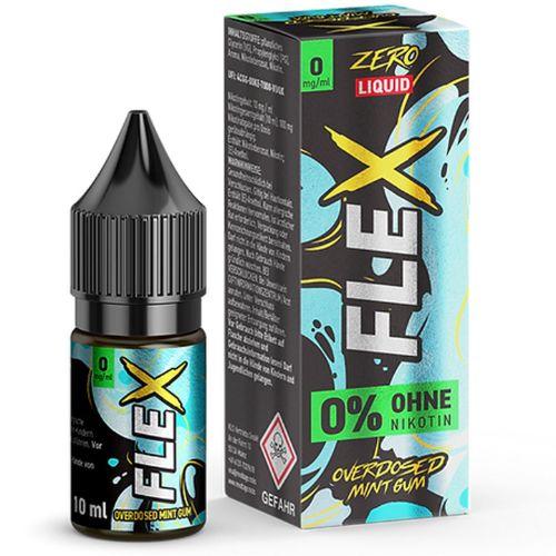 Revoltage Flex Zero Liquid Overdosed Mint Gum 0mg
