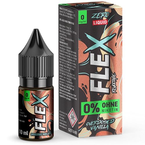 Revoltage Flex Zero Liquid Overdosed Vanilla 0mg