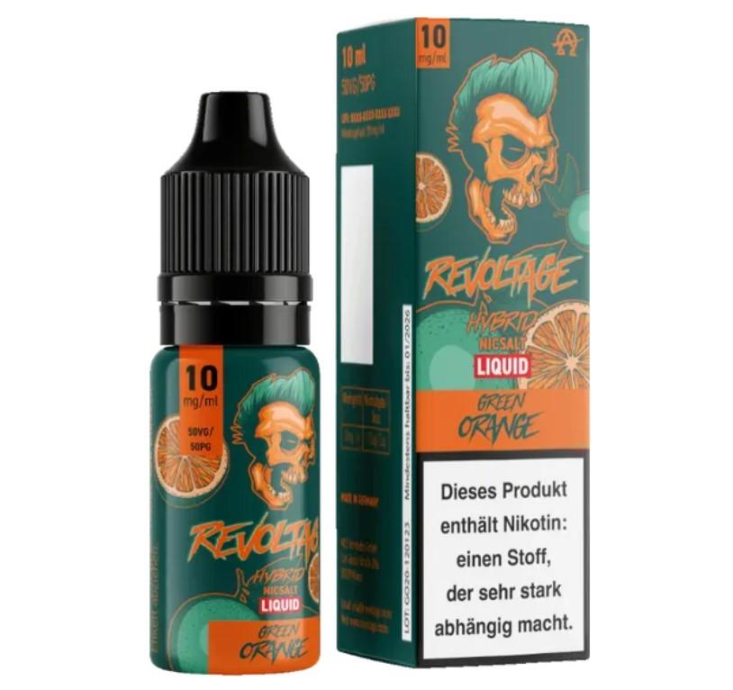 Revoltage Green Orange Nikotinsalz Liquid 10ml 10mg