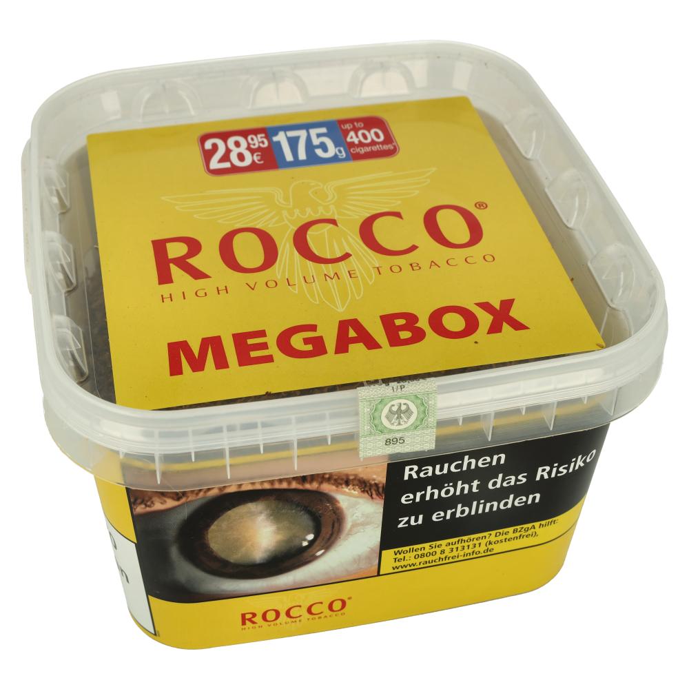 Rocco Tabak Gelb High Volumentabak Megabox 175g Eimer