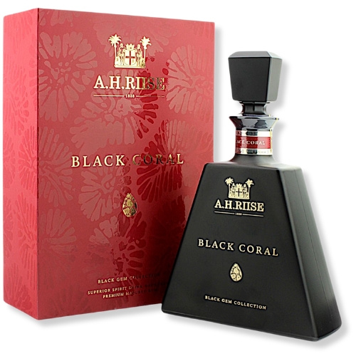 Rum A.H. RIISE Black Coral The Black Gem Collection 700ml 45,8% vol.