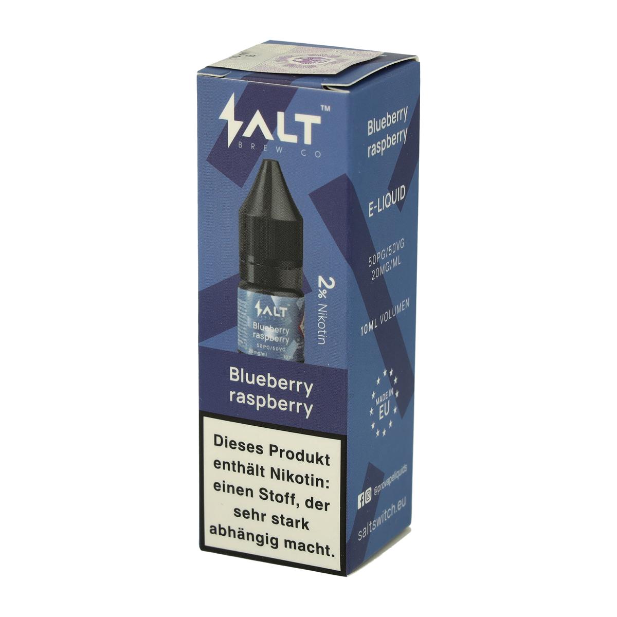 Salt Brew Co Blueberry Raspberry E-Liquid 20mg/ml 10ml