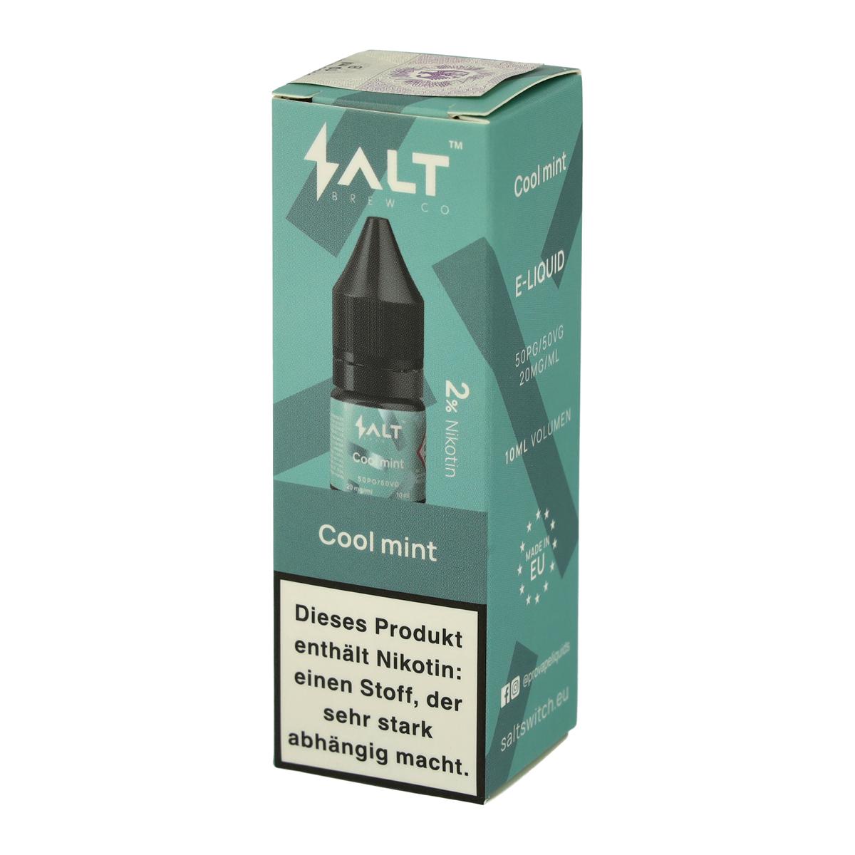 Salt Brew Co Cool Mint E-Liquid 20mg/ml 10ml