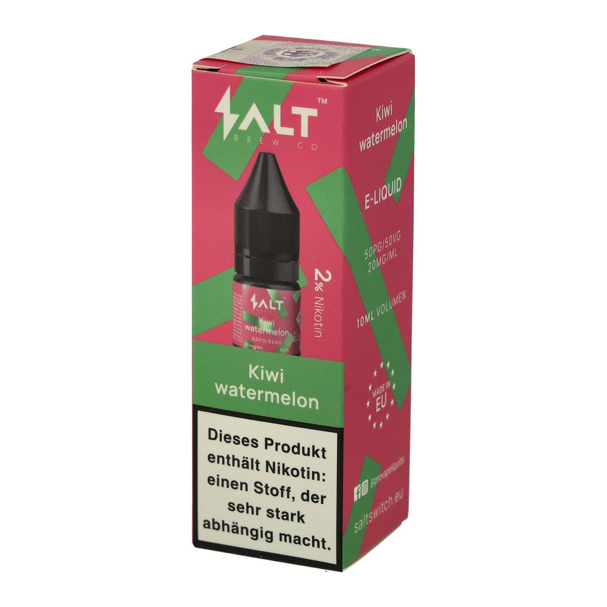 Salt Brew Co Kiwi Watermelon E-Liquid 20mg/ml 10ml