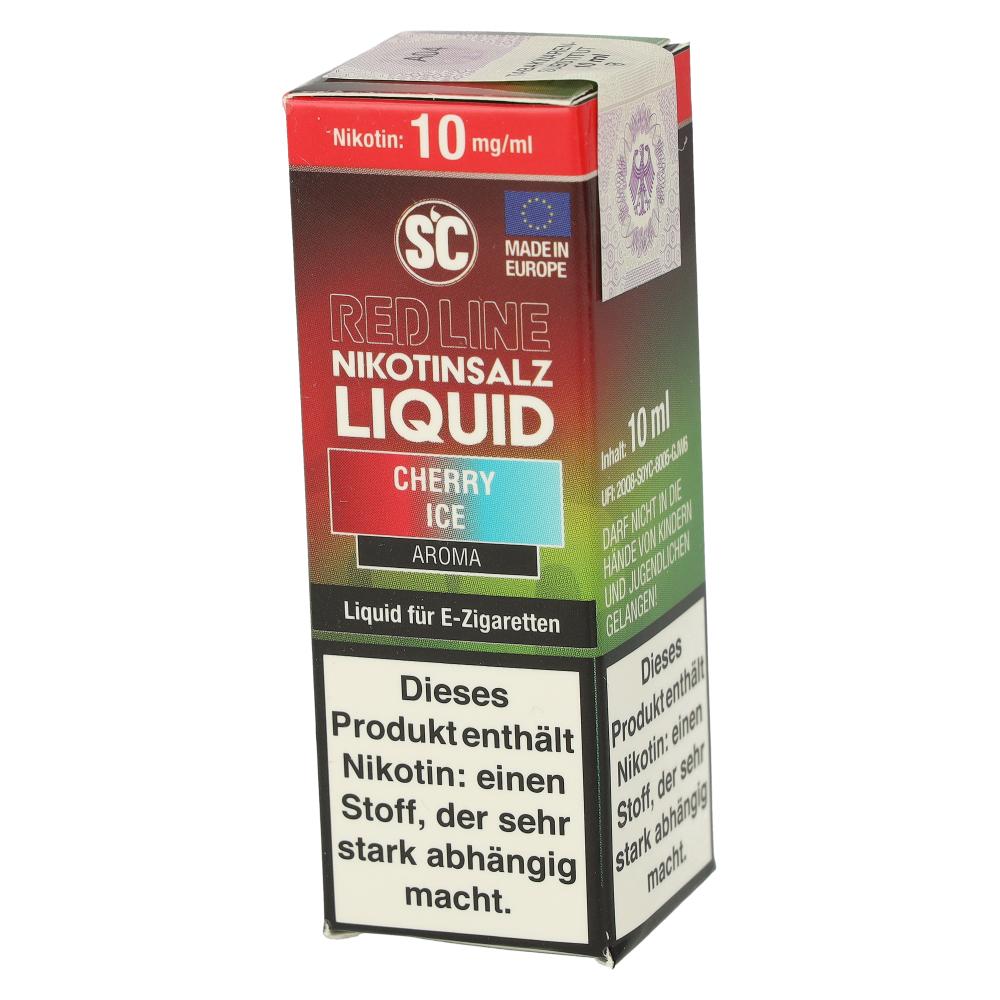 SC Red Line Nikotinsalzliquid Cherry Ice 10mg