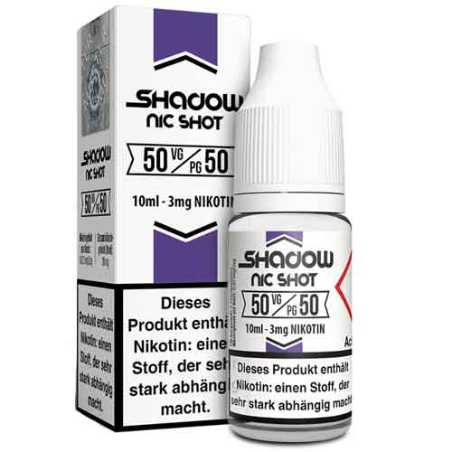 Shadow Shot VG 50 / PG 50 10ml 3mg Nikotinshot