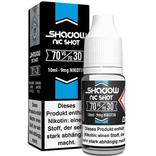 Nikotinshot Shadow 70/30 mit 9mg/ml jetzt online kaufen