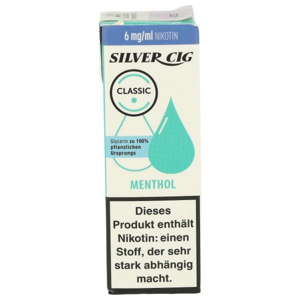 Silver Cig Liquid Classic Menthol 6mg