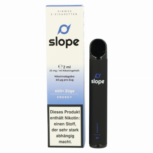 SLOPE Einweg E-Zigarette Energy ca. 600 Züge 20mg