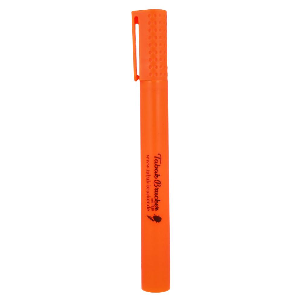 Tabak Brucker XXL Textmarker Orange