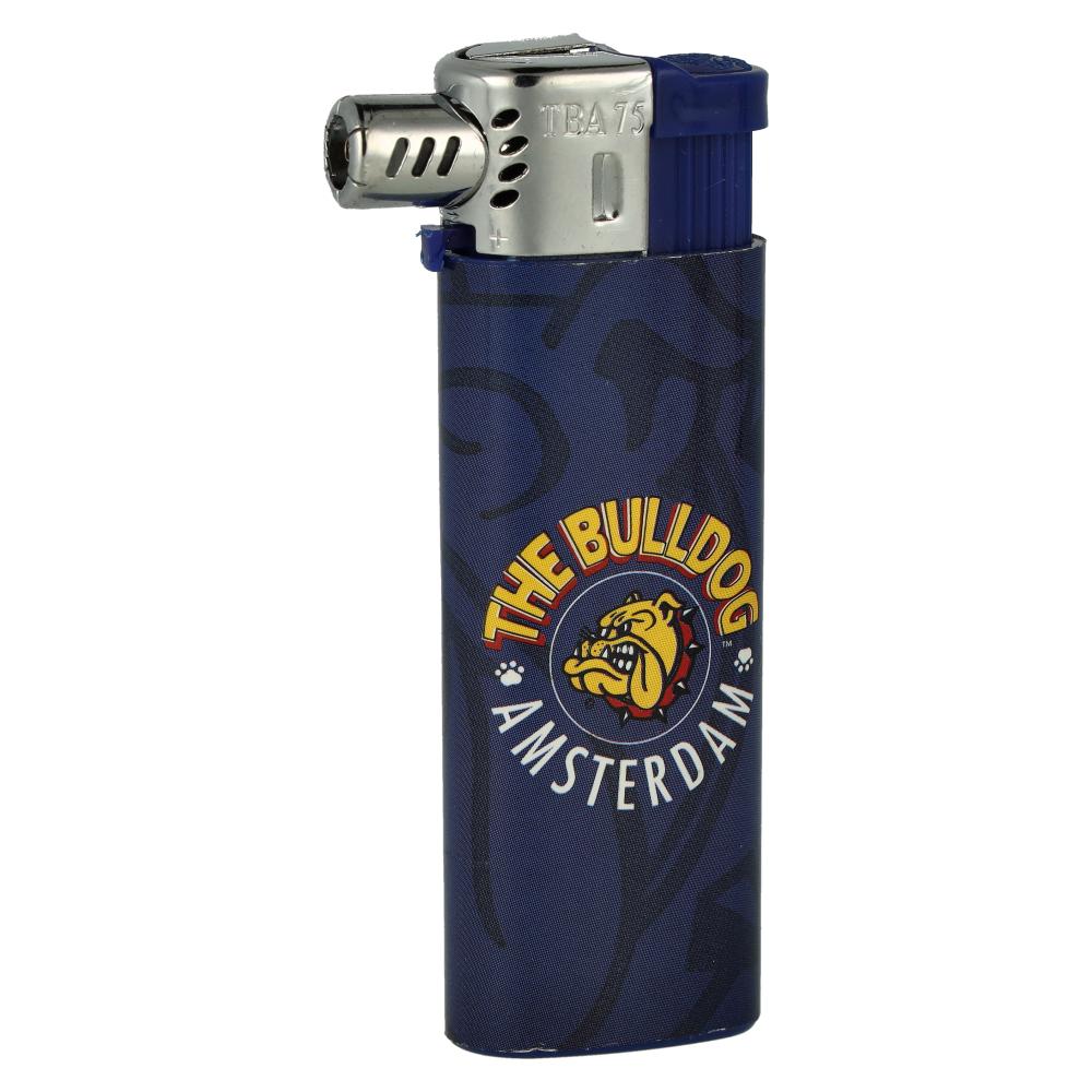 The Bulldog Amsterdam Pfeifenfeuerzeug blau