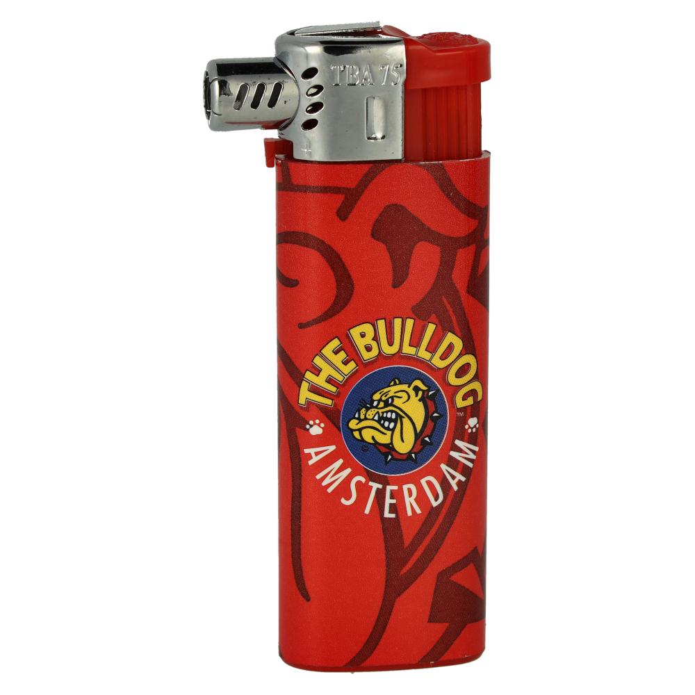 The Bulldog Amsterdam Pfeifenfeuerzeug rot