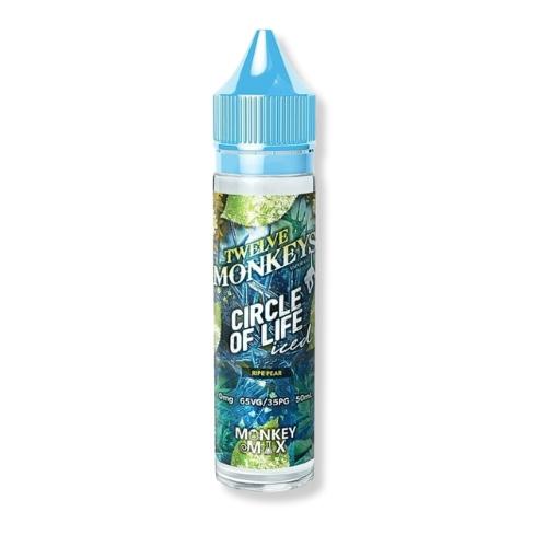 Twelve Monkeys Circle of Life iced 50 ml Shortfill