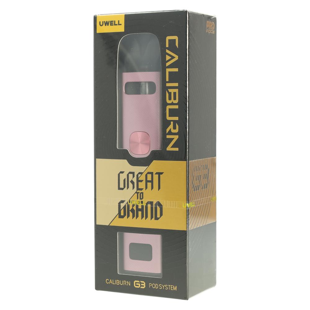 Uwell Caliburn G3 Pod Kit E-Zigarette 900 mAh pastel-pink