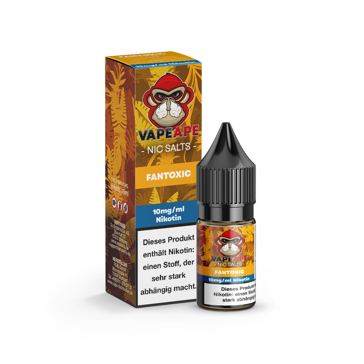 Vape Ape Nikotinsalzliquid Fantoxic 10mg