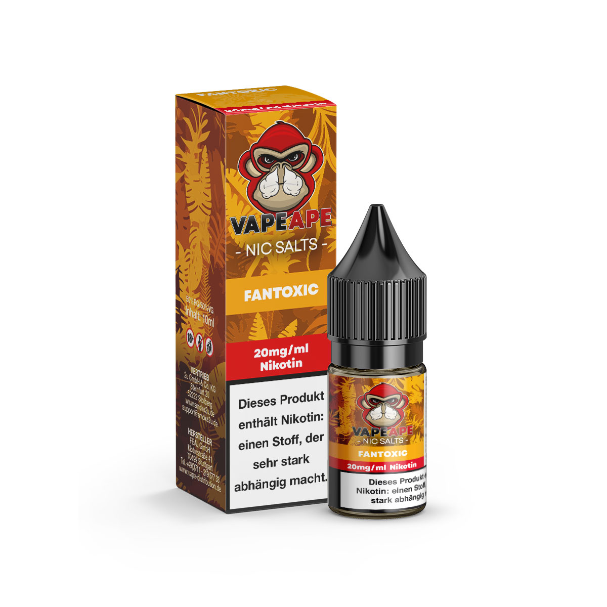 Vape Ape Nikotinsalzliquid Fantoxic 20mg