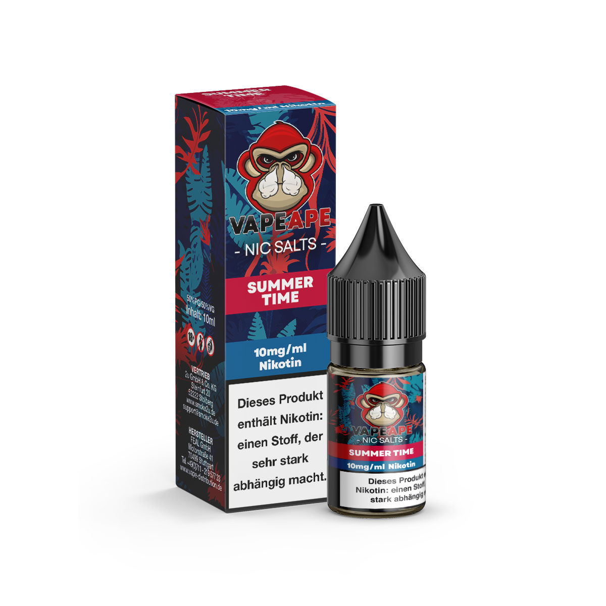 Vape Ape Nikotinsalzliquid Summer Time 10mg