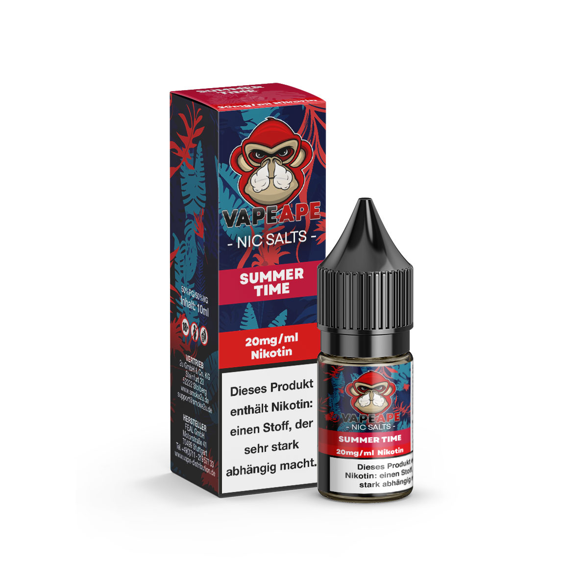 Vape Ape Nikotinsalzliquid Summer Time 20mg