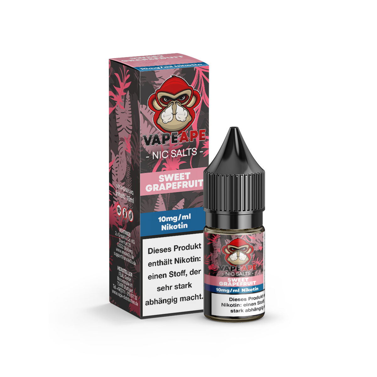 Vape Ape Nikotinsalzliquid Sweet Grapefruit 10mg