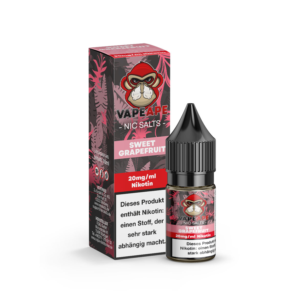 Vape Ape Nikotinsalzliquid Sweet Grapefruit 20mg