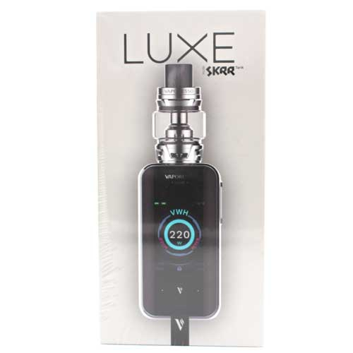 Vaporesso Luxe eZigaretten Kit mit SKRR Tank silber