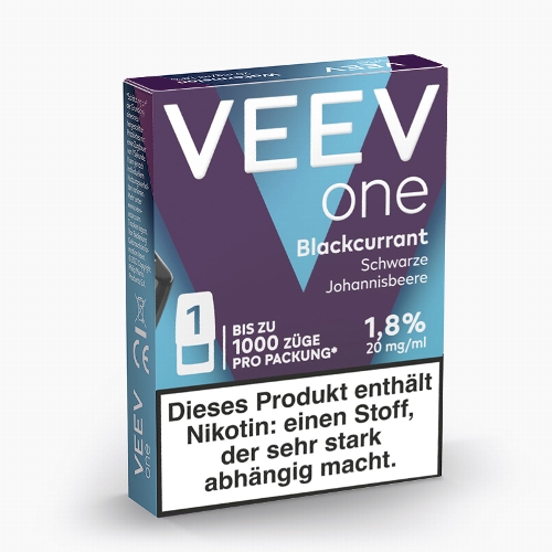 VEEV One Pods Blackcurrant LE Sommer