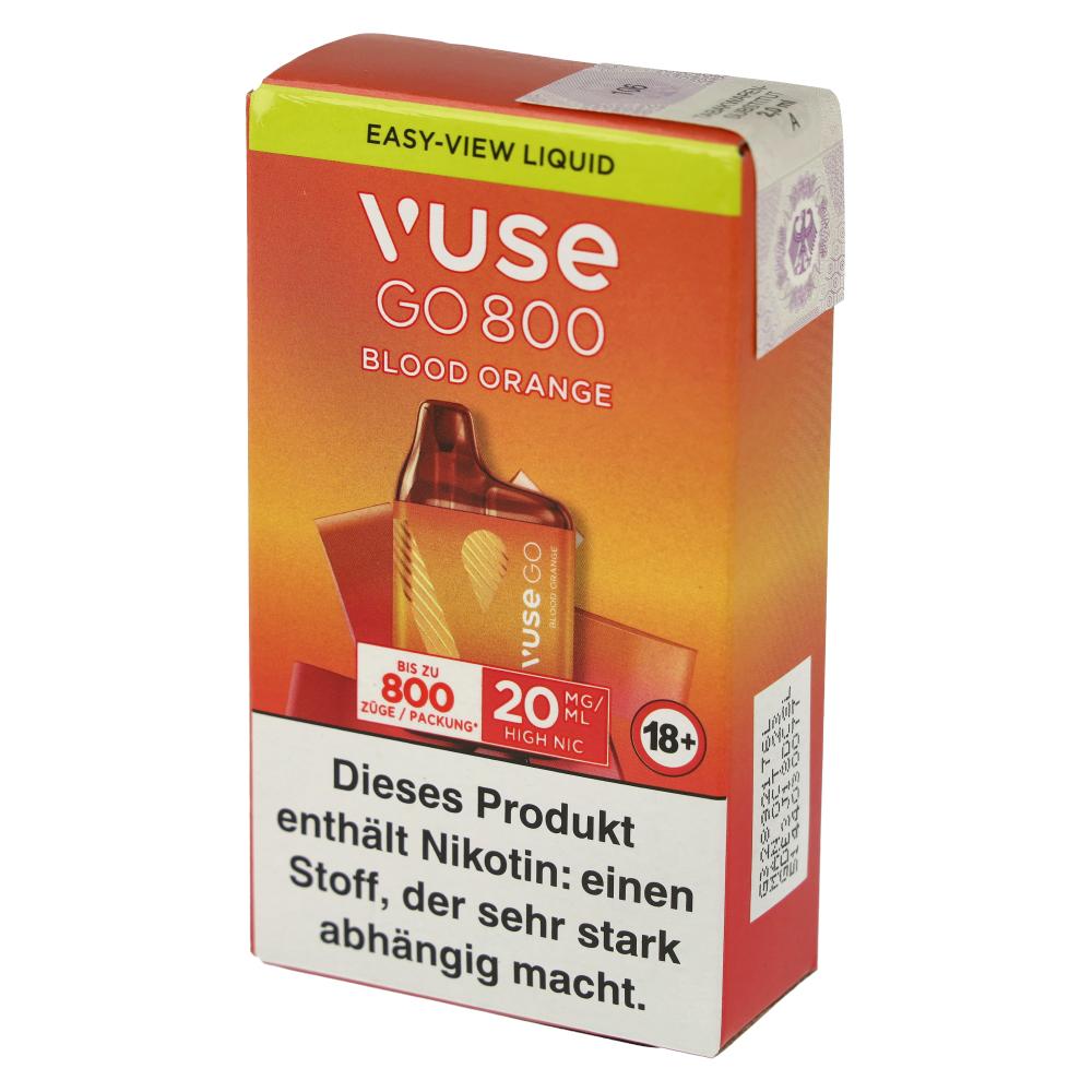Vuse GO 800 Einweg E-Zigarette BLOOD ORANGE 20mg