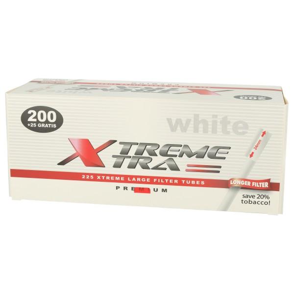 Xtreme Xtra Zigarettenhülsen White Long Filter 225 Stück