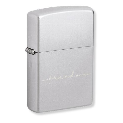 Zippo Feuerzeug Freedom satiniert 60007251