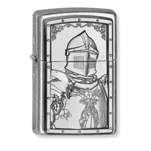 Zippo Feuerzeug Knight's Take Limited Edtition 2007963 antik silber