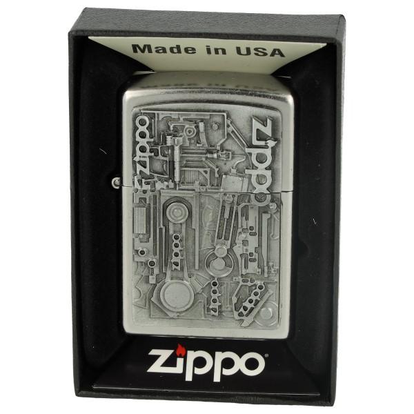 Zippo Feuerzeug Motor Parts Emblem 3D 2006539