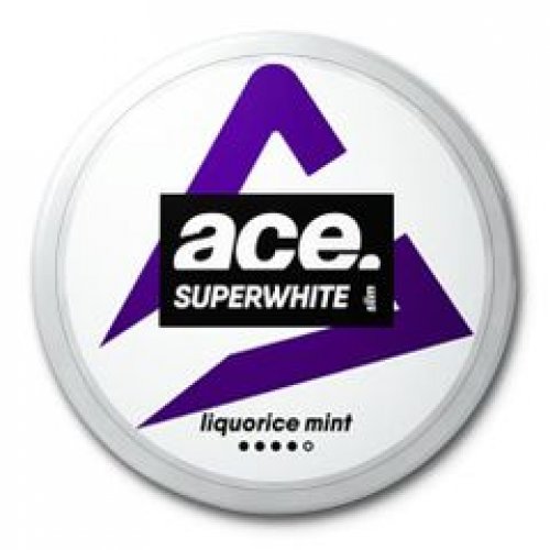 ACE Superwhite Slim Liquorice Mint Nicopods