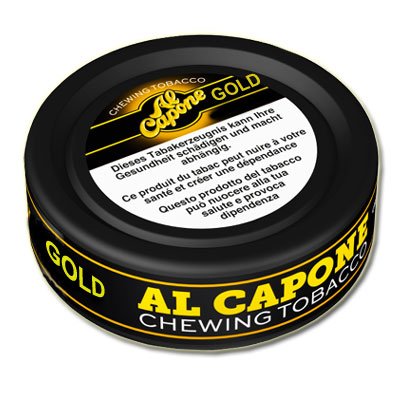 Al Capone Gold Chewing Bags 16g Dose Snus (Artikel wird nicht mehr hergestellt)