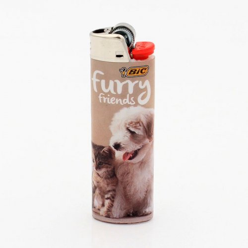 BIC Feuerzeug Best Friends FURRY FRIENDS