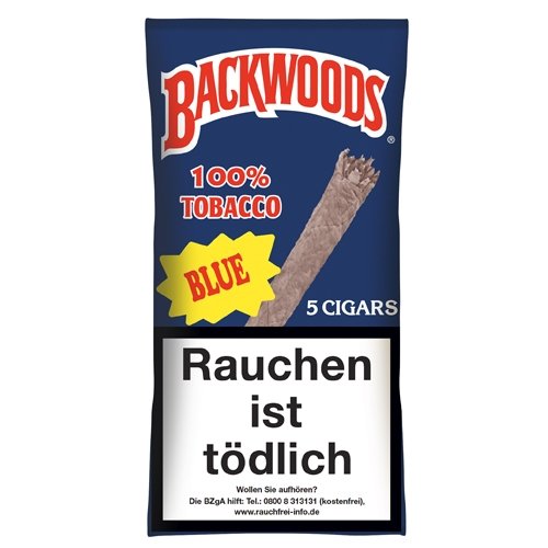 Backwoods Blue 100 % Tobacco