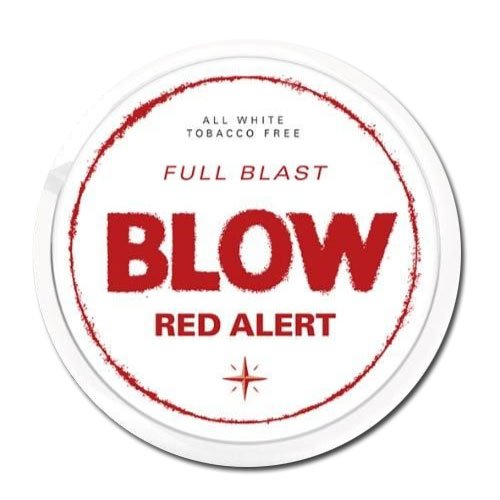 Blow Red Alert All White Slim Nicopods