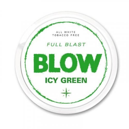 Blow Icy Green All White Slim Nicopods